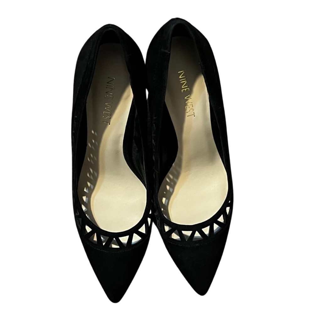 EUC Women’s Nine West Black Women's Heels Size 7.5